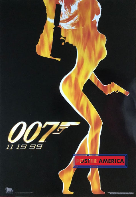 007: The World Is Not Enough Vintage One-Sheet Movie Poster 27 X 39 Posters Prints & Visual Artwork