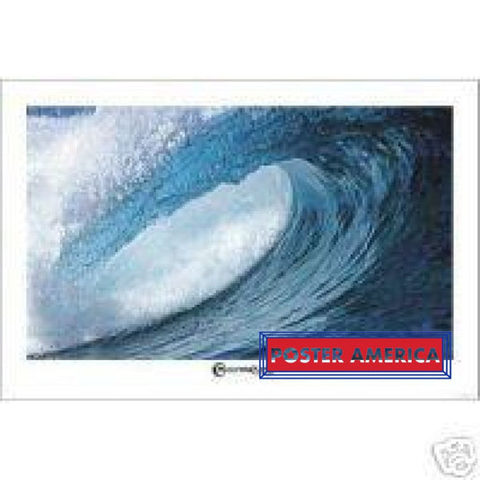 Aaron Chaang Waterdrops Surfing Poster 24 X 36