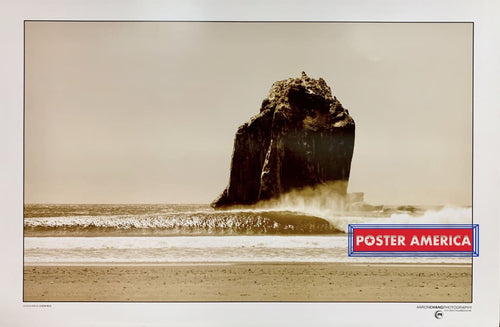 Aaron Chang Witchs Rock La Roca Bruja Costa Rica Surfing Poster 24 X 36