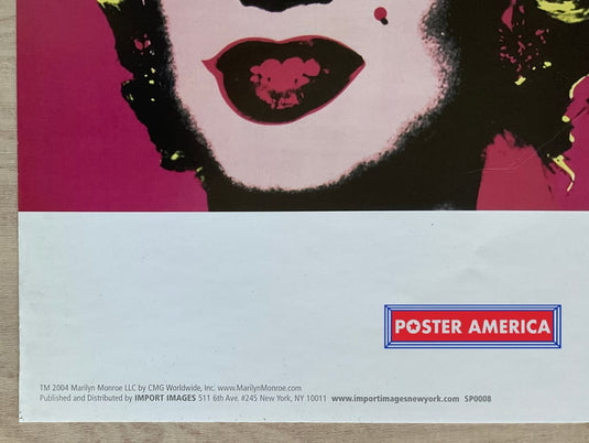 Andy Warhol Marilyn Monroe Pop Art Slim Print 12 X 36