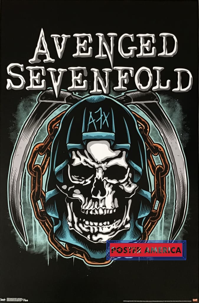 Avenged Sevenfold Grim Reaper Artwork Poster 22.5 x 34 – PosterAmerica