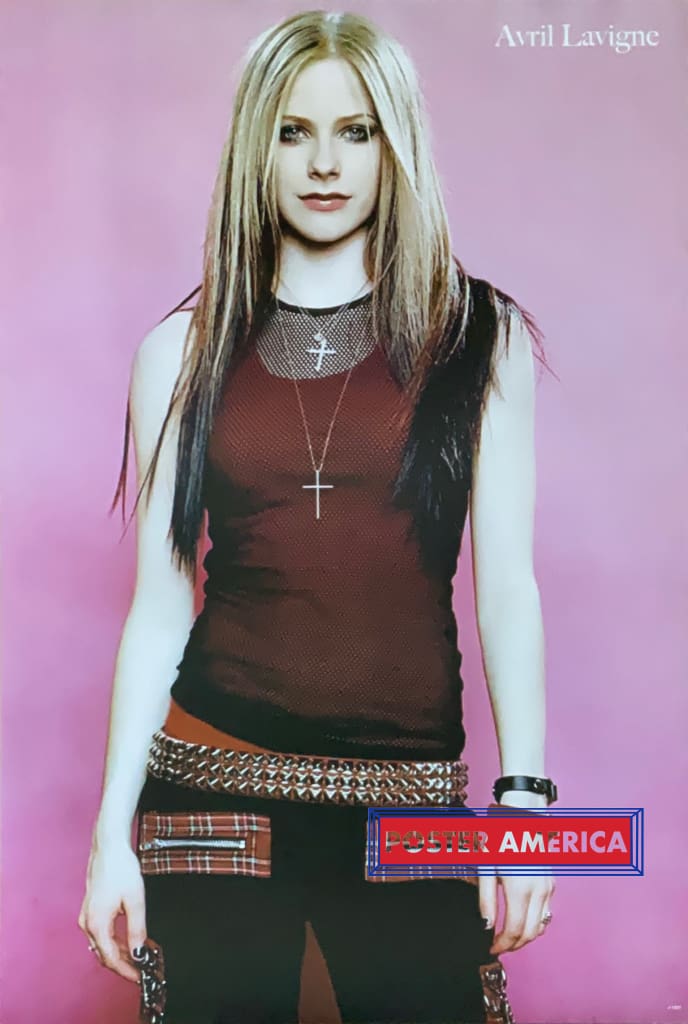 Avril Lavigne Music Artist Portrait Shot Poster 23.5 x 34.5