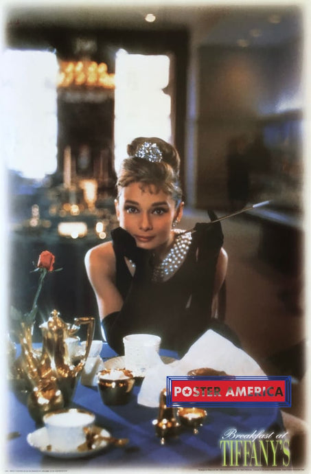 Breakfast At Tiffanys Vintage Movie Poster 23.5 X 36 Posters Prints & Visual Artwork