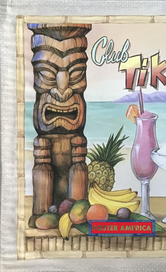Club Tiki Vintage 2003 Poster 24 X 36