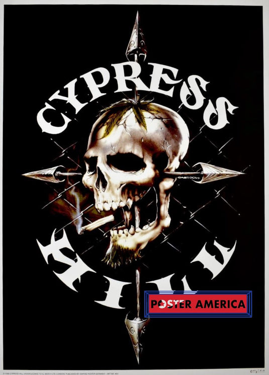 Cypress Hill Skull & Joint Poster 24 X 33
