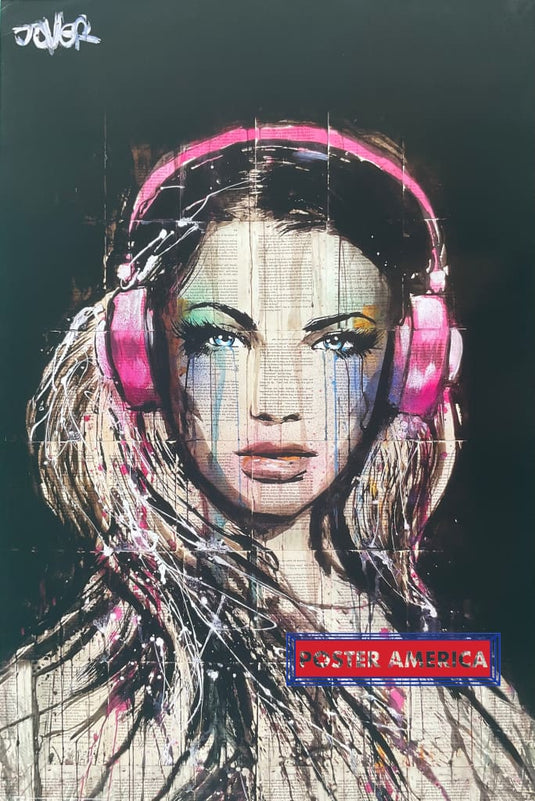 Dj By Louis Jover Uk Import Art Poster 24 X 36