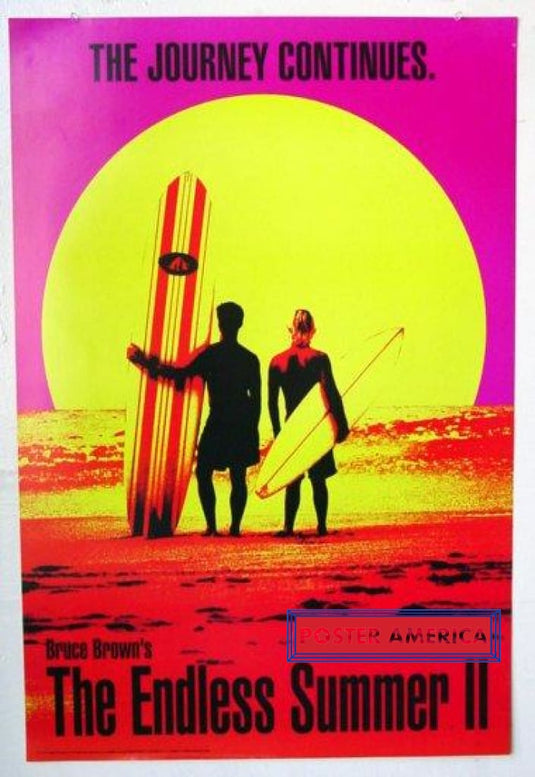 Endless Summer Ii Rare 1993 Vintage Movie Poster 24 X 36