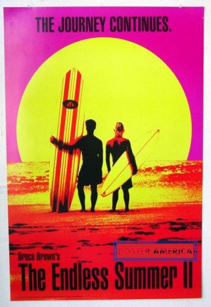 Endless Summer II Rare 1993 Vintage Movie Poster 24 x 36