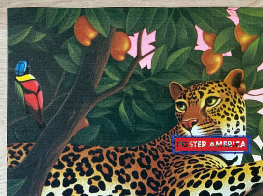 Feline Exotica By Robert Giusti Vintage 1995 Art Poster 24 X 36