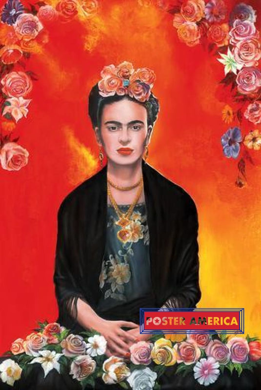 Frida Kahlo Meditation Poster 24 X 36
