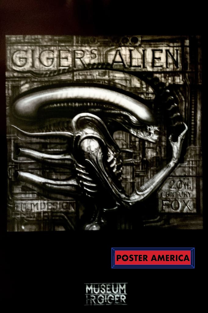 Giger's Alien by H.R. Giger 2004 Art Poster 24 x 36 – PosterAmerica
