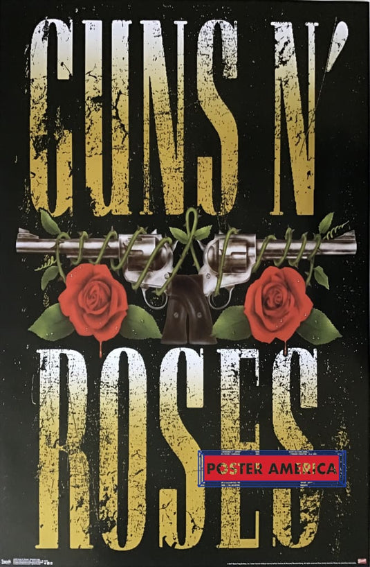 Guns N Roses Rock Band Poster 22.5 X 34