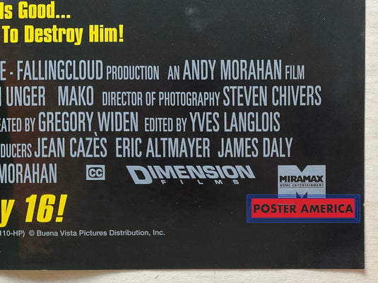 Highlander The Final Dimension Vintage One-Sheet Movie Poster 26 X 40
