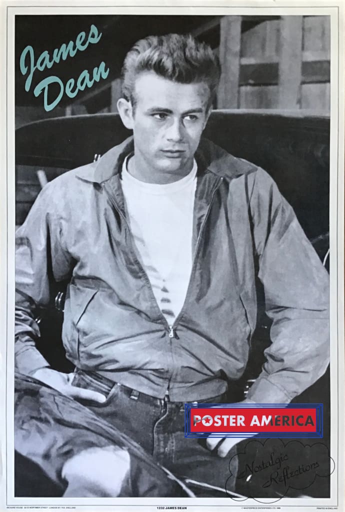 James Dean Nostalgic Reflections Poster 23.5 x 35 – PosterAmerica