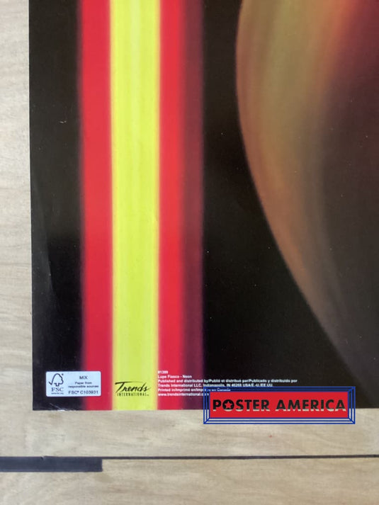 Lupe Fiasco Neon 2011 Poster 22.5 X 34
