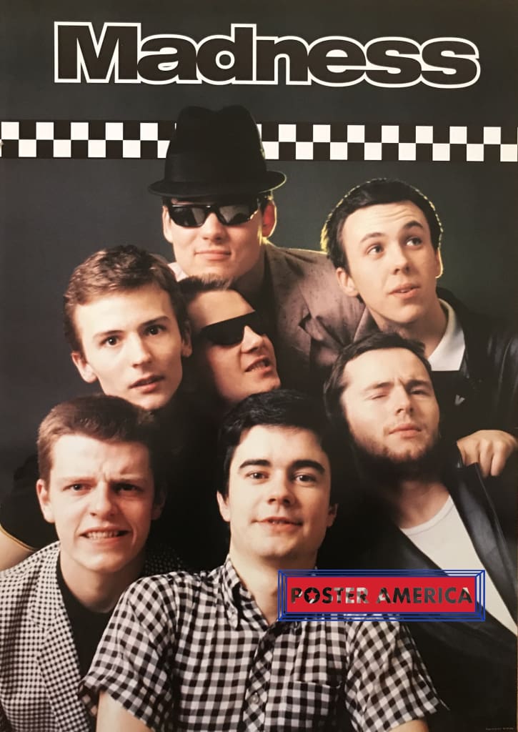 Madness Rock Band Vintage Poster 24 X 33.5 Smuggs, Lee Thompson