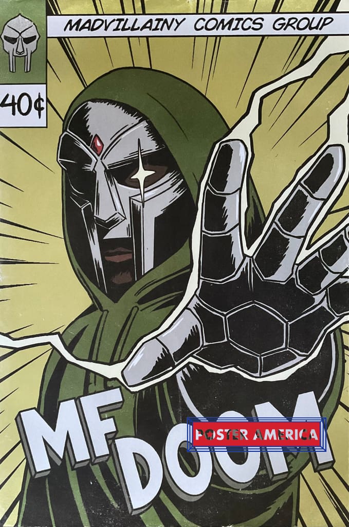 MF Doom Madvillainy Comics Group Poster 24 x 36 – PosterAmerica
