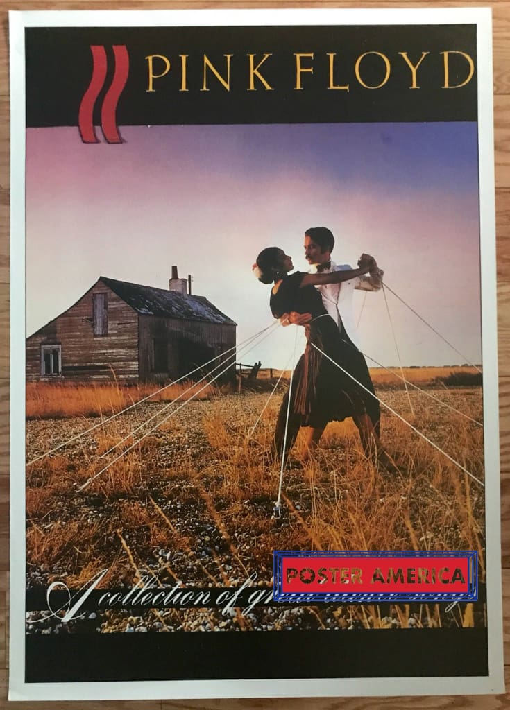 Pink Floyd A Collection Of Great Dance Songs Original 1981 Poster