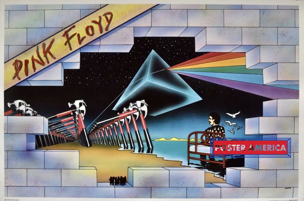 Pink Floyd Wall 2 Wall II Poster 22 x33
