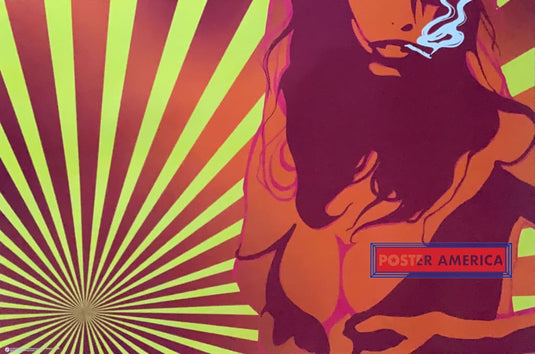 Psychedelic Girl Artwork Poster 24 X 36