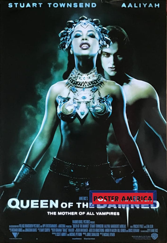 Queen Of The Damned Vintage One-Sheet Movie Poster 27 X 39 Posters Prints & Visual Artwork