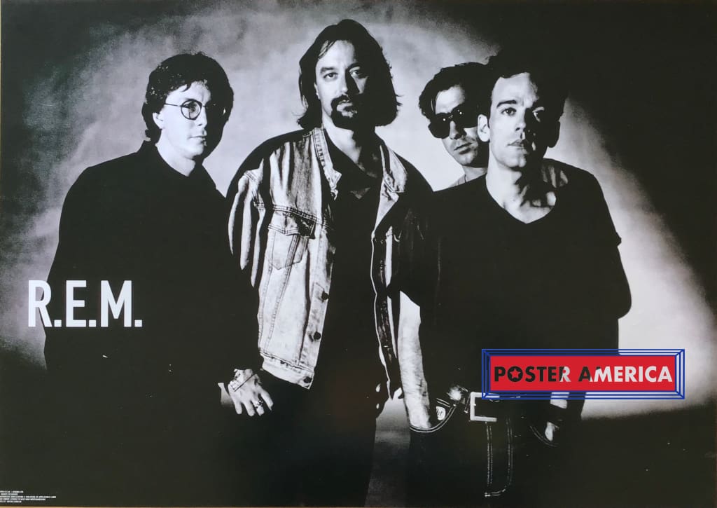 R.E.M. Black and White Band Shot Poster 23 x 32.5 – PosterAmerica