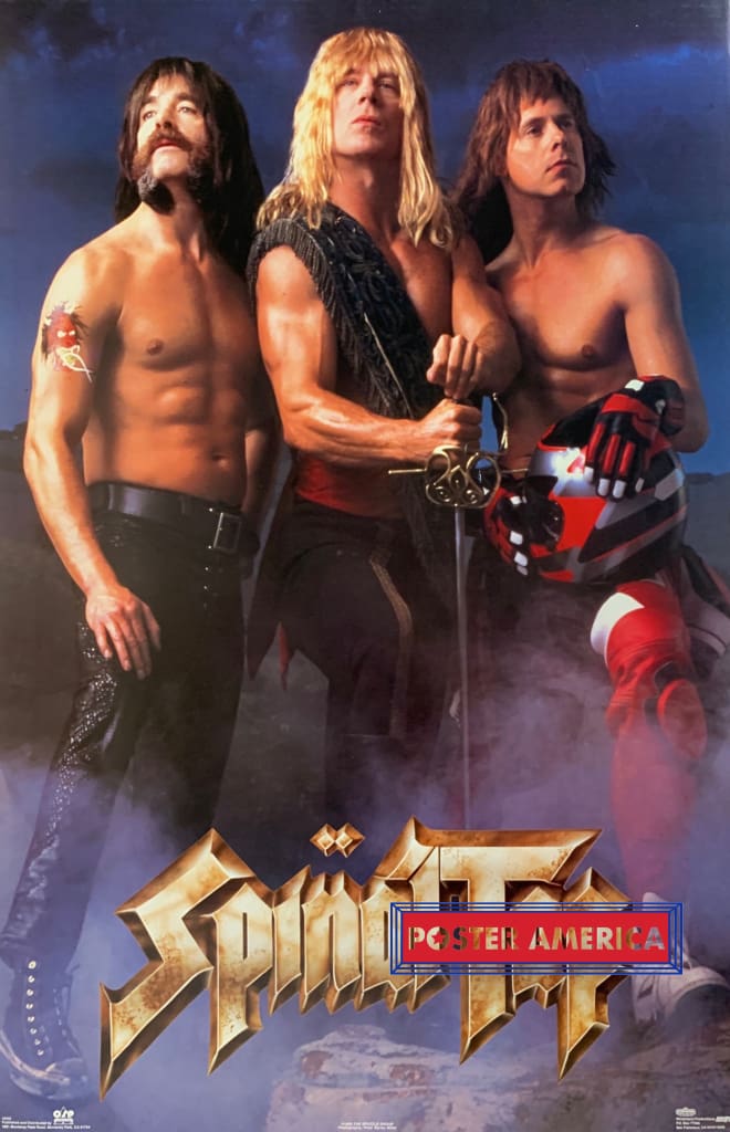 ポスター tap Spinal Tap Band Shot 1992 Original Vintage Poster 23 x 35
