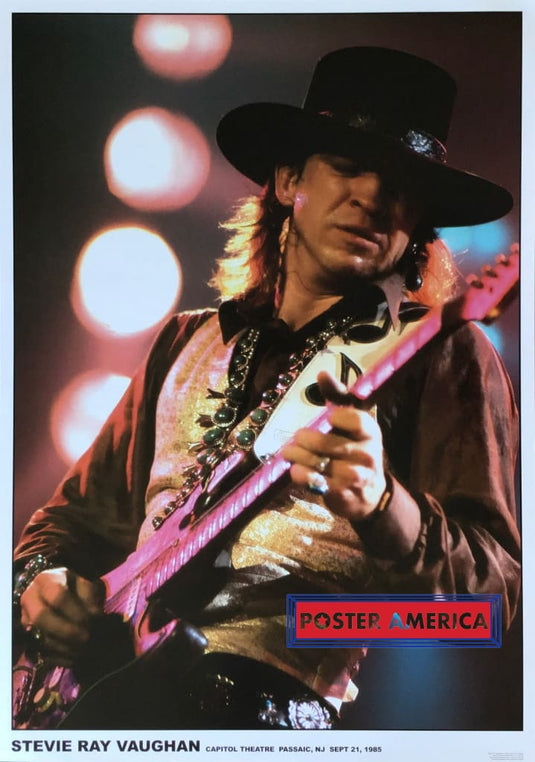Stevie Ray Vaughan Capitol Theatre Poster 23.5 X 33 Posters Prints & Visual Artwork