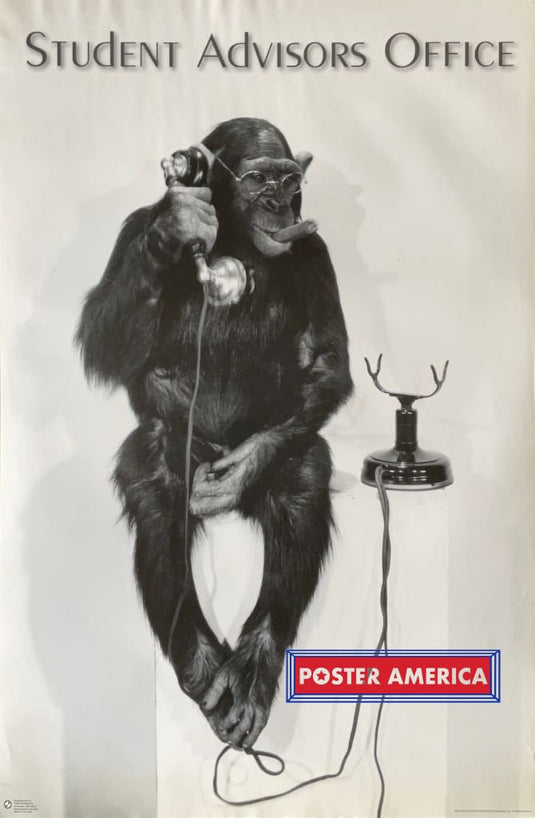 Student Advisors Office Vintage 2002 Novelty Poster 23 X 35 Vintage Poster
