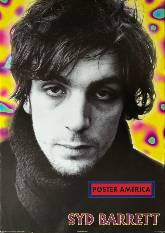 Syd Barret Pink Floyd Rare Photo By Barry Plummer Rock Poster 24 X 34