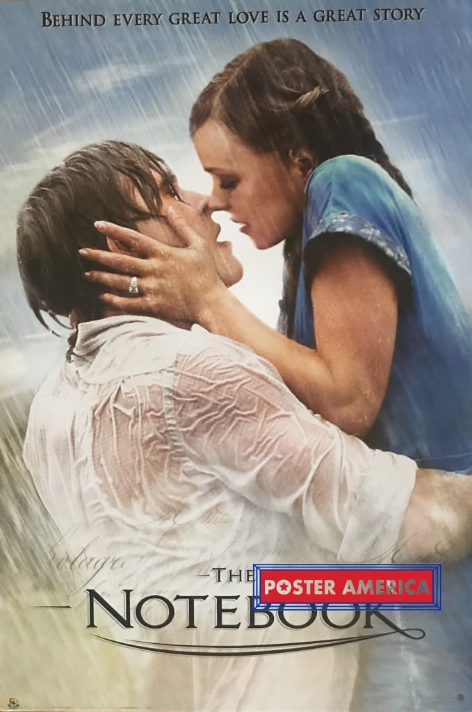 The Notebook Love Story Vintage 2003 Movie Poster 25 x 35.5