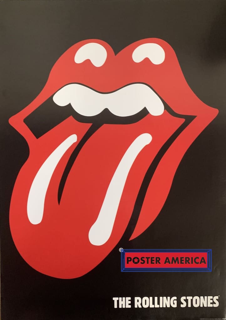 The Rolling Stones Out of Print 2002 Tongue Poster 24 X 34