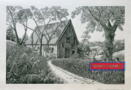 Tom Masse Field Of Dreams Vintage 1995 Art Poster 22 X 32