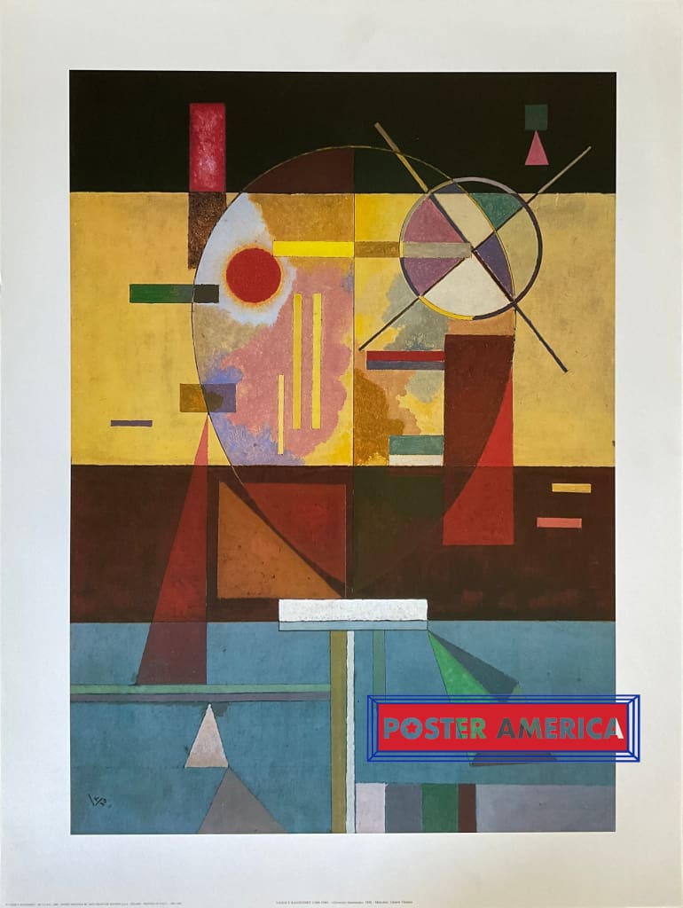 Load image into Gallery viewer, Vassily Kandinsky Zersetzte Spannung Italian Import Art Print 23.5 X 31.5 Fine
