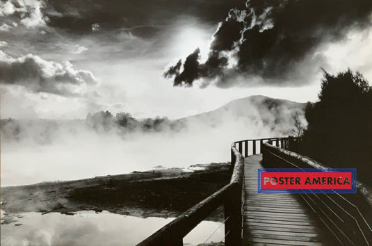 Walkway Over The Lake 2006 Scenic Print 24 X 36 Poster