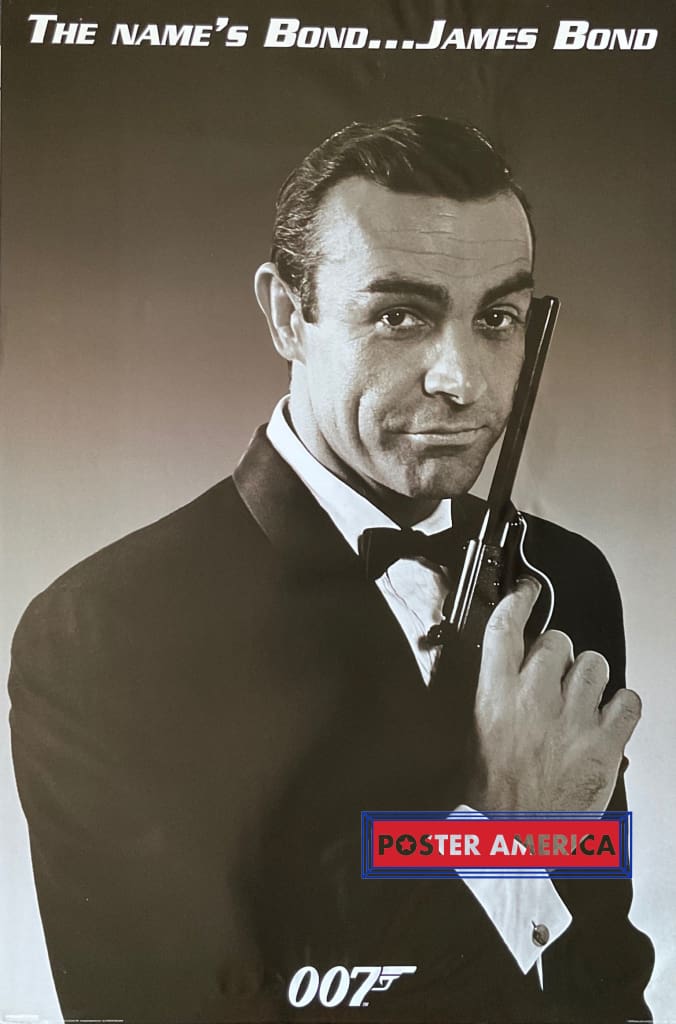 Load image into Gallery viewer, 007 The Names Bond James Sean Connery 2008 Poster 24 X 36
