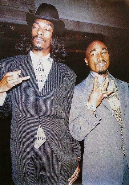Tupac Shakur & Snoop Dog Poster 24 x 36