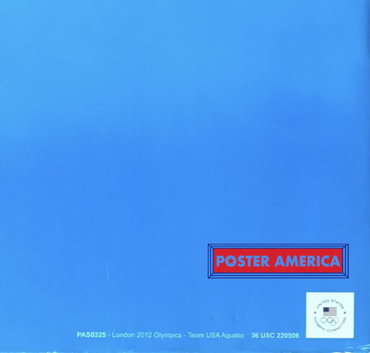 2012 London Olympics Team Usa Aquatic Poster 24 X 36 Posters Prints & Visual Artwork
