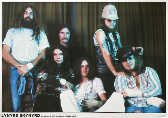 Lynyrd Skynyrd De Doelen, Rotterdam Poster 23.5 x 33