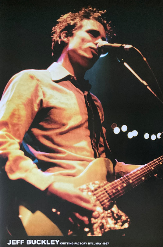 Jeff Buckley Knitting Factory NYC Poster 24 x 36