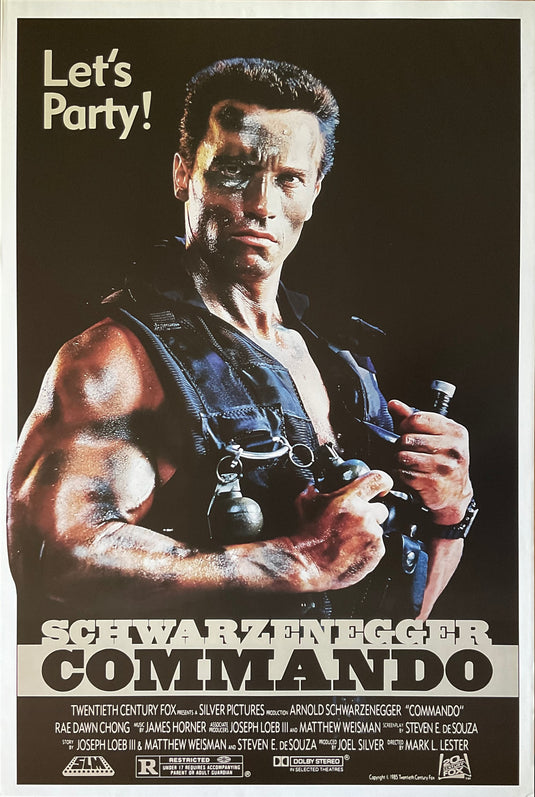Arnold Schwarzenegger Commando Poster 24 x 36