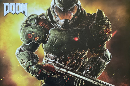 Doom Video Game Poster 24 x 36
