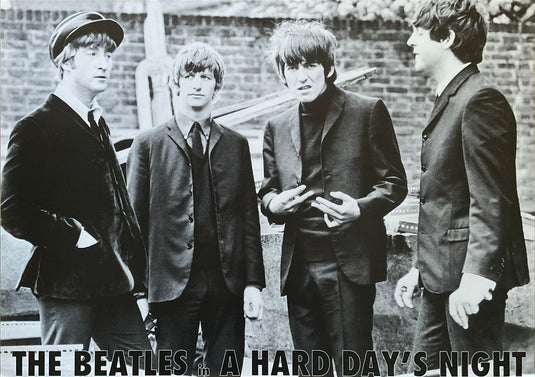 The Beatles in A Hard Day’s Night Horizontal Poster 23.5 x 33