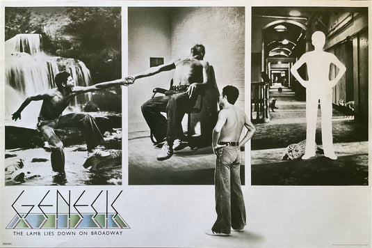 Genesis The Lamb Lies Down on Broadway Poster 24 x 36