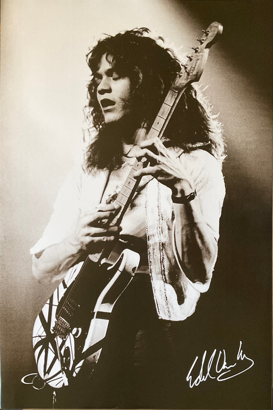 Eddie Van Halen Live on Stage Poster 24 x 36