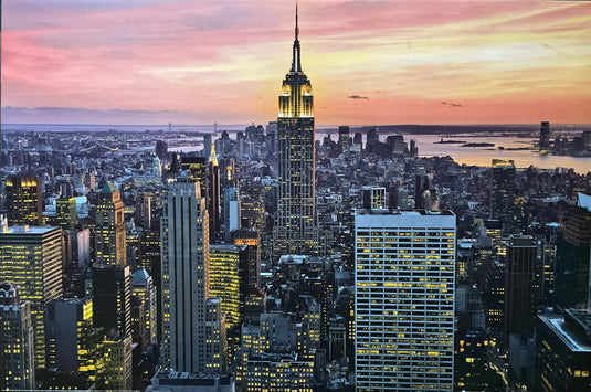 Empire State Building NYC Scenic Poster 24 x 36