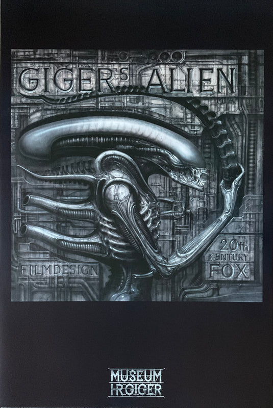HR Giger The Alien Art Poster 24 x 36