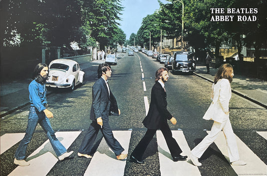 The Beatles Abbey Road Album Cover Poster 24 X 36