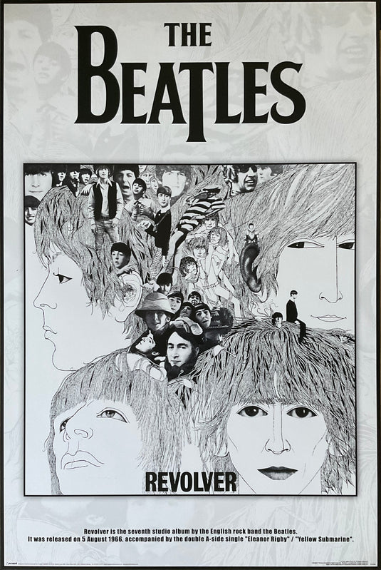 The Beatles Revolver UK Import Reproduction Poster 24 x 36