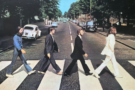 The Beatles Abbey Road Full Shot Poster 24 x 36